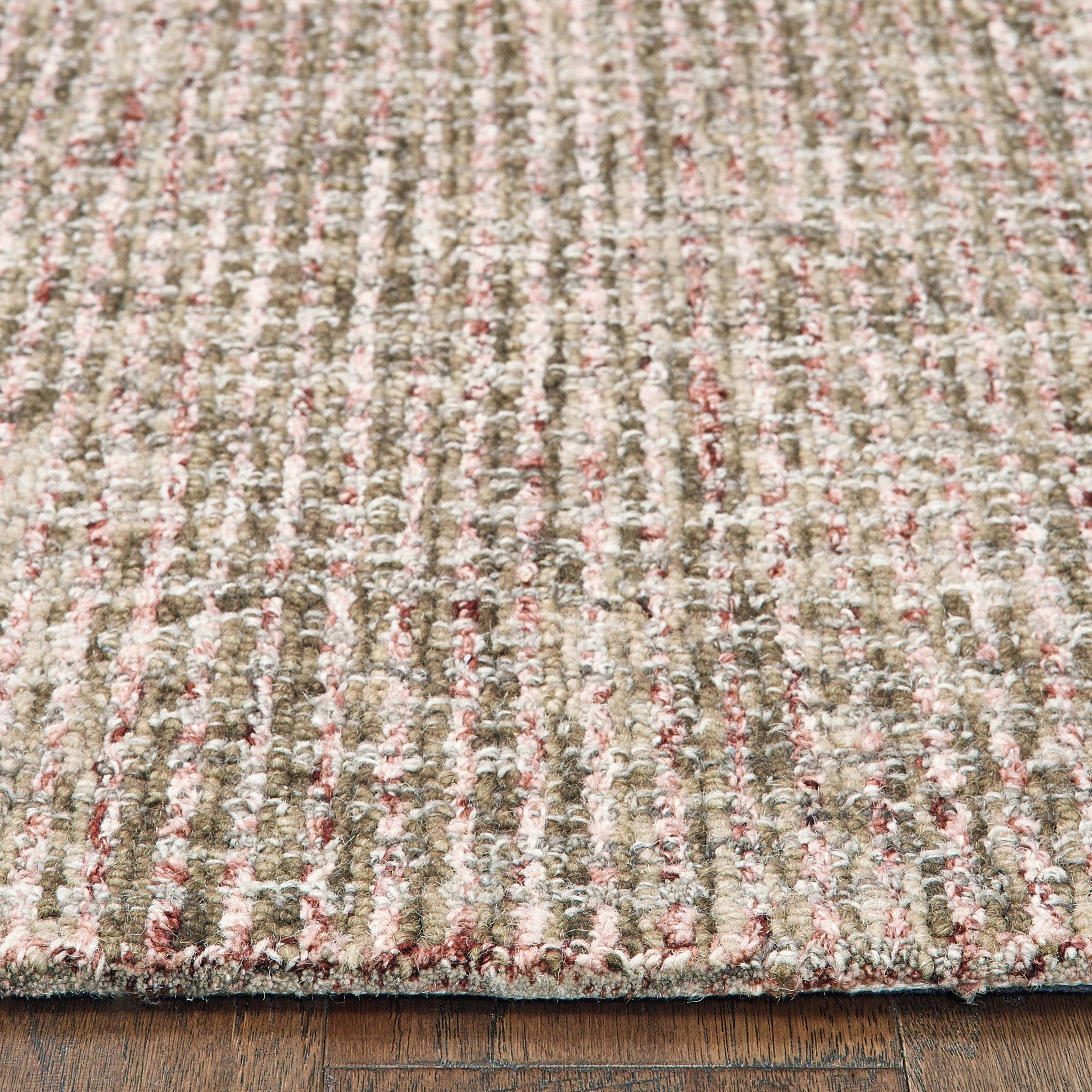 5' X 8' Gray Wool Dhurrie Handmade Area Rug