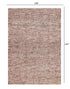 5' X 8' Gray Wool Dhurrie Handmade Area Rug