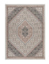 5’ x 7’ Gray and Blush Traditional Area Rug