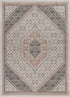 5’ x 7’ Gray and Blush Traditional Area Rug