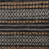 8’ x 10’ Black and Tan Decorative Striped Area Rug