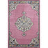 8’ x 10’ Pink Traditional Medallion Area Rug