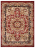 5’ x 7’ Red Royal Medallion Area Rug