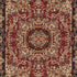 5’ x 7’ Red Royal Medallion Area Rug