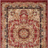 5’ x 7’ Red Royal Medallion Area Rug