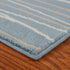 5’ x 7’ Blue Contemporary Waves Area Rug