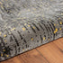 5’ x 8’ Gray and Yellow Abstract Sprinkle Area Rug