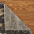 5’ x 7’ Beige and Black Abstract Desert Area Rug