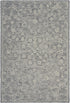 5’ x 7’ Gray Floral Finesse Area Rug