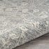 5’ x 7’ Gray Floral Finesse Area Rug