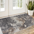 5’ x 8’ Beige Cobblestone Pattern Area Rug