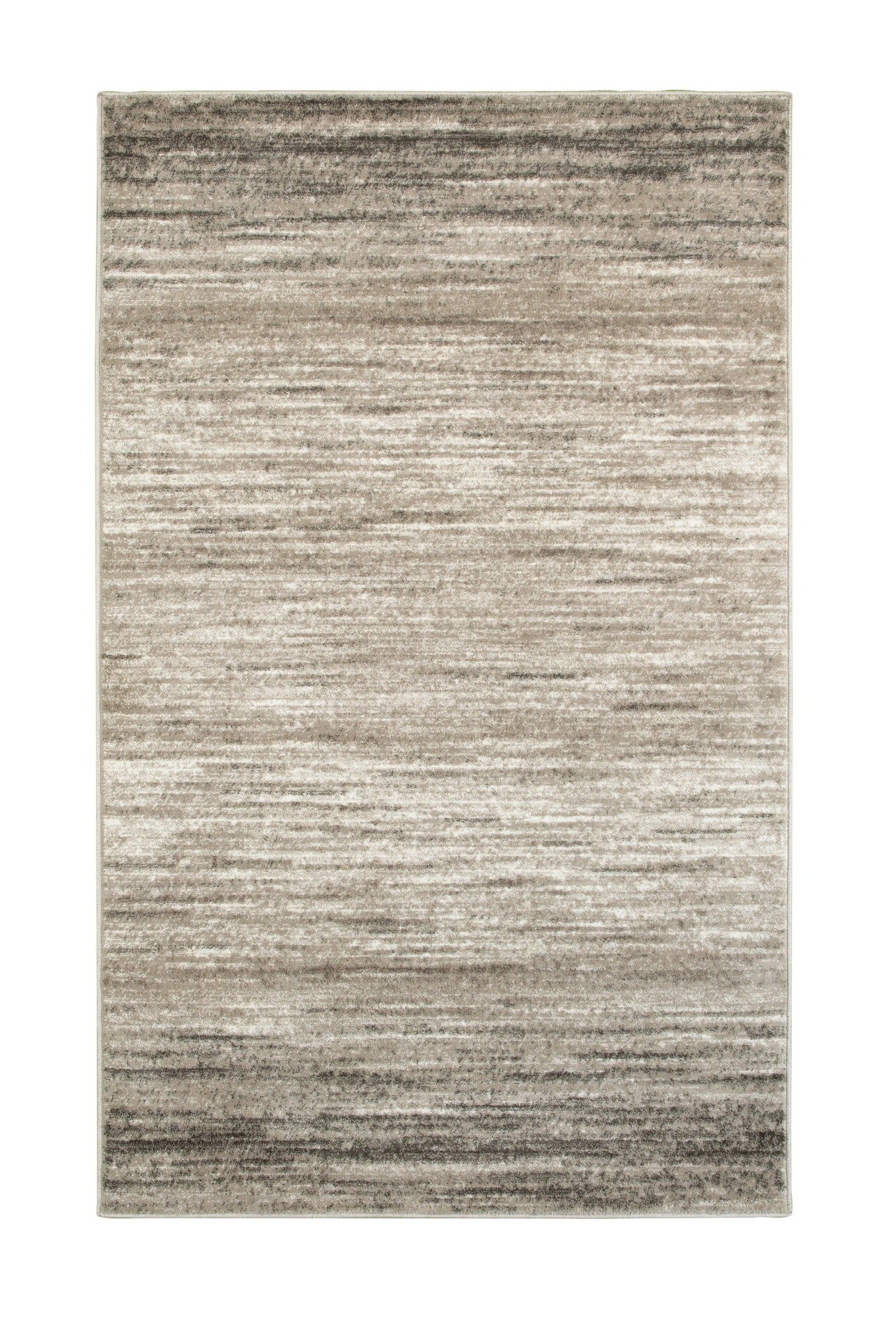 5’ x 7’ Beige Abstract Striations Area Rug