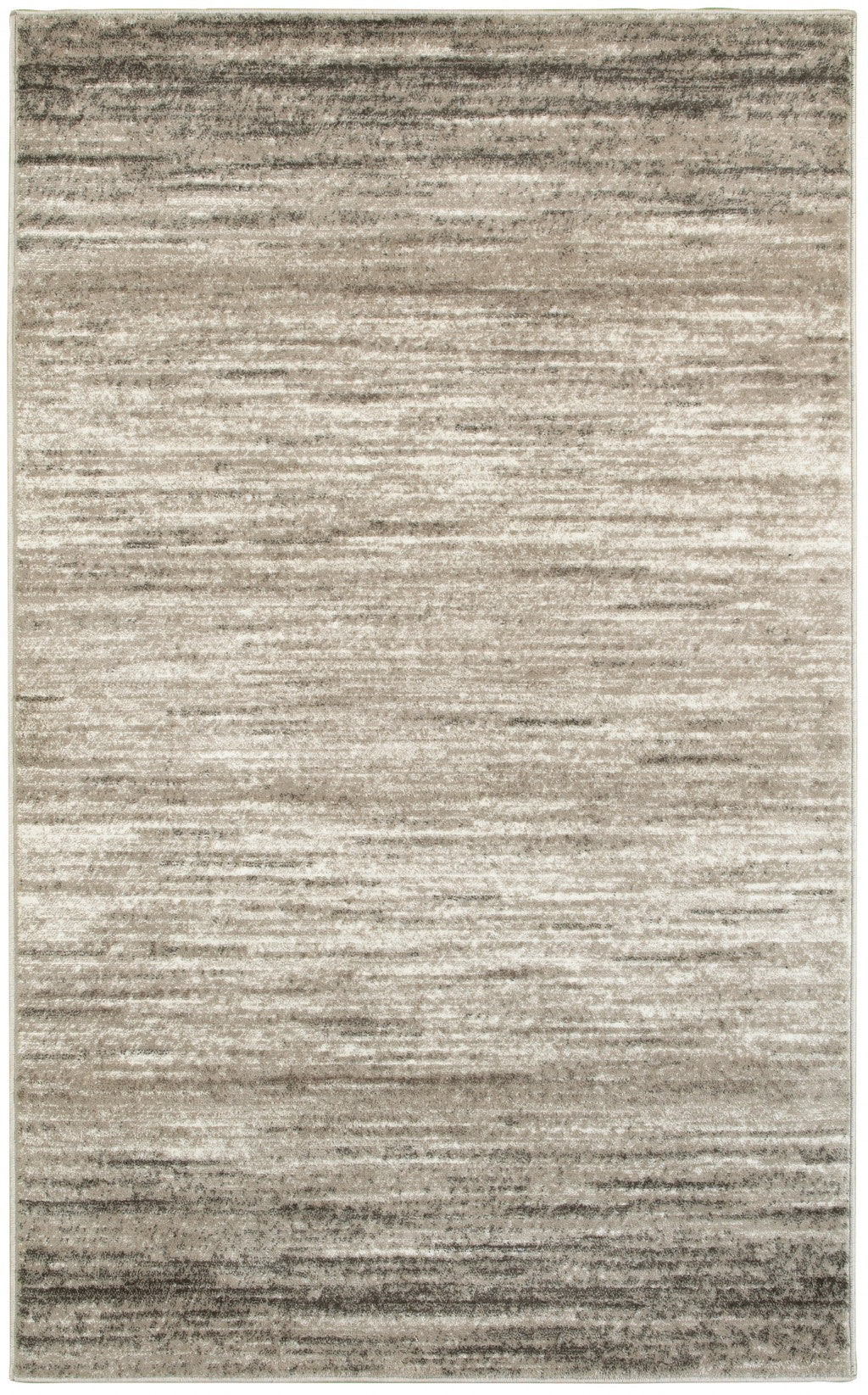 5’ x 7’ Beige Abstract Striations Area Rug