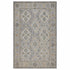 8’ x 10’ Blue and Tan Traditional Area Rug