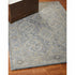 8’ x 10’ Blue and Tan Traditional Area Rug