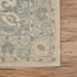 5’ x 8’ Turquoise and Cream Medallion Area Rug