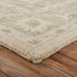 5’ x 8’ Green and Cream Medallion Area Rug