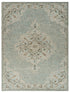 8' X 10' Blue Wool Hand Tufted Area Rug