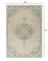 5' X 8' Ivory Wool Dhurrie Handmade Area Rug