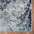 5’ x 8’ Navy and Gray Abstract Ice Area Rug