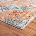 5’ x 8’ Rustic Brown Abstract Area Rug