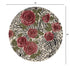 4’ Round Red Rose Bed Area Rug