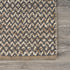 3’ x 5’ Gray Toned Chevron Patterned Runner Rug