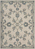 5' X 7' Light Blue Wool Hand Tufted Area Rug