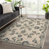 5' X 7' Light Blue Wool Hand Tufted Area Rug