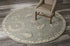 7' X 9' Gray Wool Hand Tufted Area Rug