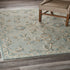 5' X 7' Blue And Ivory Wool Hand Tufted Area Rug