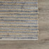 5’ x 7’ Blue and Beige Striped Area Rug