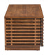 35" Walnut Mdf Cabinet_Enclosed Storage Entertainment Center