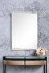 46" Silver Framed Accent Mirror