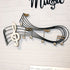 White Music Wall Decor