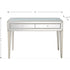 Silver Beaded Console Table