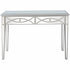 Silver Glass Mirror Console Table