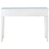 Silver Glass Mirror Console Table