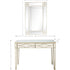 Champagne Finish Mirror and Console Table