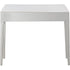 Antiqued Silver Finish Mirror Console Table