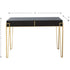 Black Mirrored Console Table