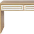 Antiqued Gold Finish Console Table