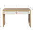 Antiqued Gold Finish Console Table