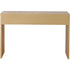 Antiqued Gold Finish Console Table