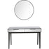 Smokey Grey Mirror and Console Table