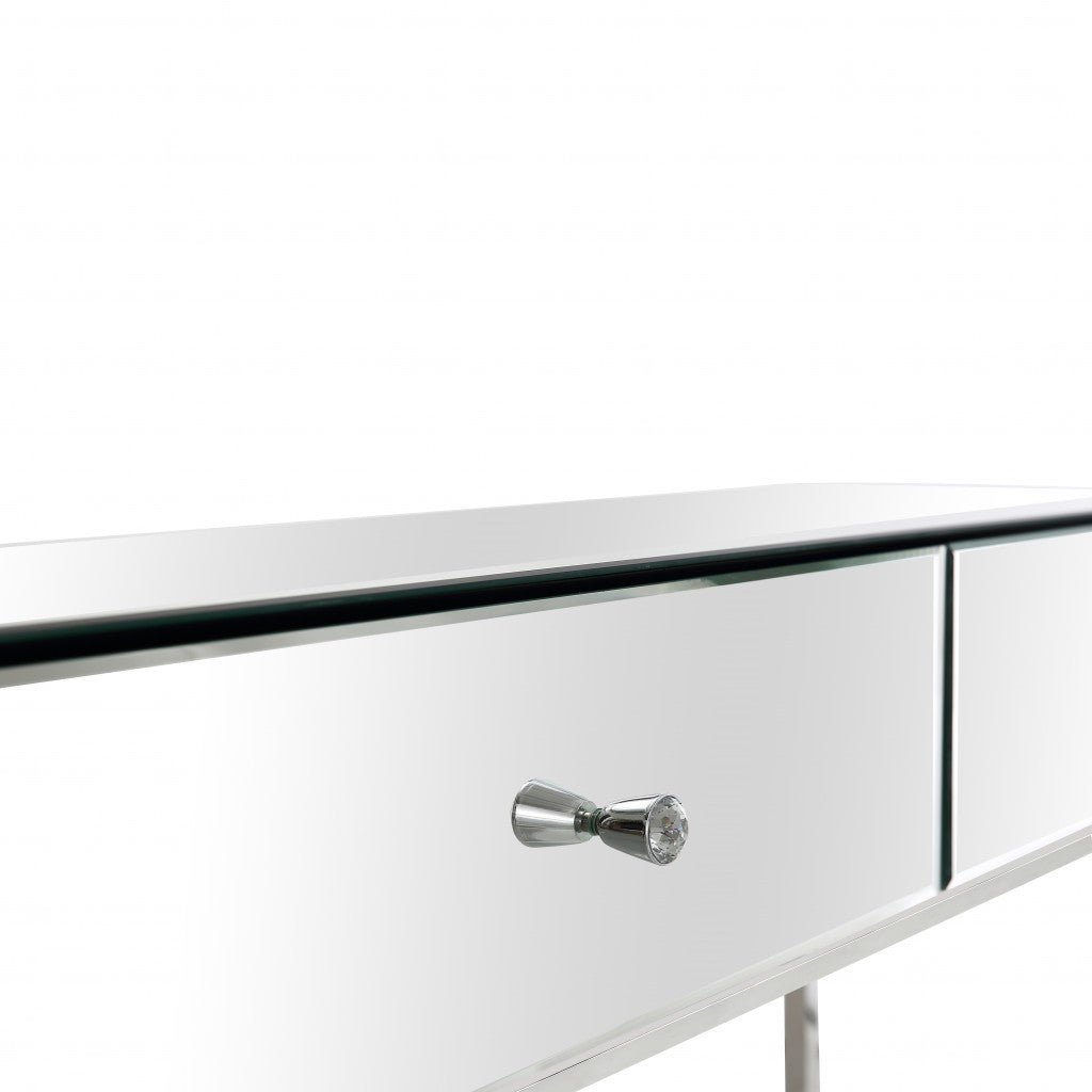 Silver Chic Console Table