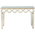 Scalloped Edge Console Table