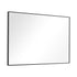 Minimal Black Wall Mirror