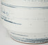 10" Blue White and Sand Coastal Ceramic Vase