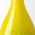 21" Lovely Yellow and Gray Handblown Spunglass Vase